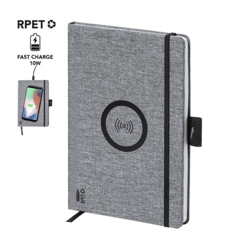 RPET notebook with charger - Image 1